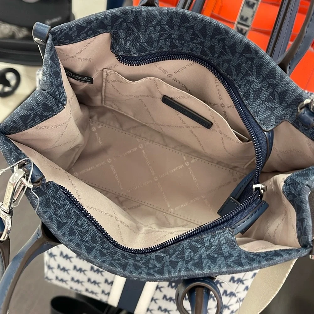 Michael Kors Mirella Small Signature Logo Crossbody Bag
Admiral 
NWT - Picture 11 of 16